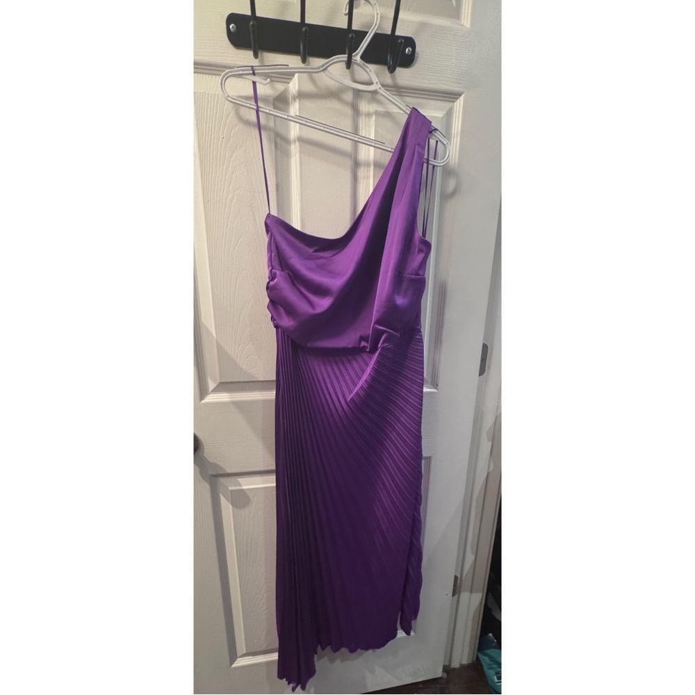 Elegant Purple Women's Dress